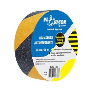 Imagem de 5 metro Fita antiderrapante Lixa Adesiva Larga com 5 cm Piso Escada Ra