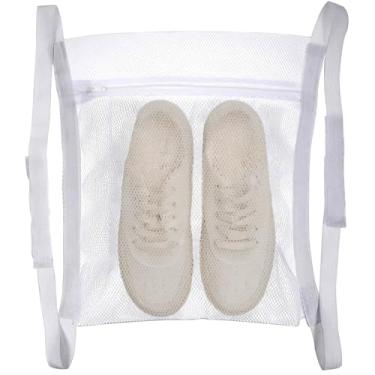 Imagem de Bolsa secadora de sapatos, bolsa de malha para máquina de lavar sapatos e roupas, 39,9 cm × 39,9 cm, 1 pacote