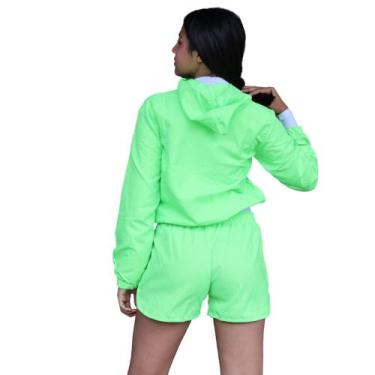 Imagem de Blusa verde com ziper super esporrtiva - KGENTE, Verde neon, M