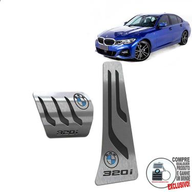 Imagem de Pedaleira Automático Inox Preto Bmw 320I M Sport 2020 2021
