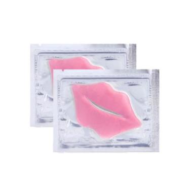 Imagem de Máscara Labial Hidratante com Colágeno Rosa - Hidratação Profunda e Re