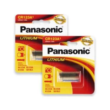 Imagem de Kit 2 Cartelas Bateria Lítio Panasonic CR123A 2 unidades - Yellow Cell
