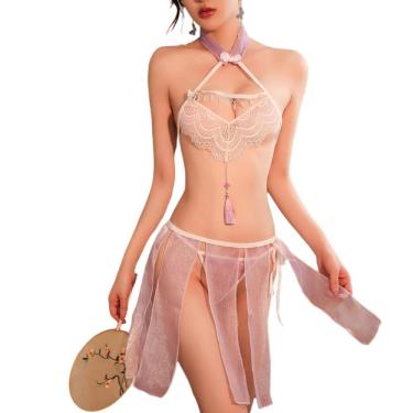 Imagem de Fantasia de cosplay SINROYEE, vestido de empregada sexy de anime feminino