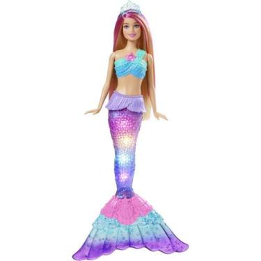 Imagem de Barbie fantasy sereia luzes brilhantes - MATTEL