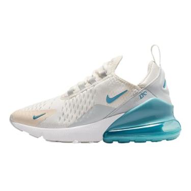 Imagem de Nike Tênis infantil Air Max 270 (jeans turquesa/prata claro/pérola macia), Denim turquesa/prata clara/pérola macia, 18