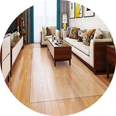 Imagem de Tapetes de cadeira de chão rígido resistente a rachaduras tapete de cadeira de computador para piso de madeira cadeiras de escritório em casa para tapete cadeira com rodinhas pisos rígidos FLSXC (cor