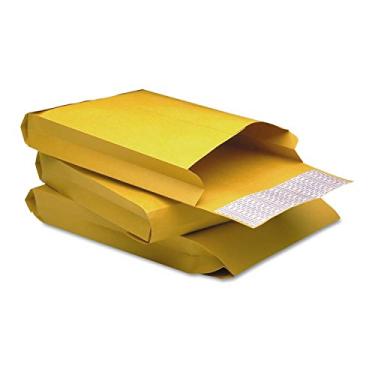 Imagem de Quality Park Envelopes de expansão, Redi-Strip, Brown Kraft, 23 x 30 x 5 cm, 25 por pacote, (93334)