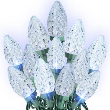 Imagem de Luzes de Natal Dazzle Bright C9 50 LED 10m à prova d'água