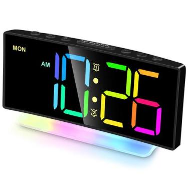 Imagem de Despertador Cadmos Extra Loud para pessoas que dormem muito com luz RG