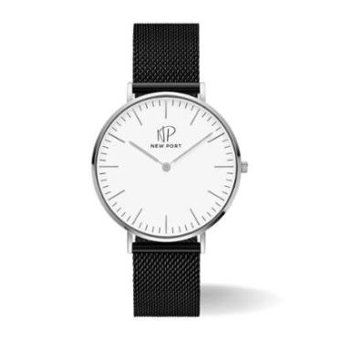 Imagem de Relógio Masculino Bonaparte Elegante Black 40mm New Port-Masculino