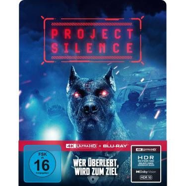 Imagem de Project Silence - 2-Disc Limited SteelBook (4K Ultra HD) (+ Blu-ray)