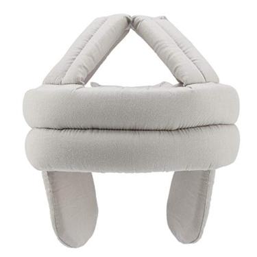 Imagem de Capacete de segurança de cabeça de ancião, chapéu de proteção de cabeça cheia de ancião Capacete de prevenção de queda anticolisão para idoso, recuperação de cirurgia, lesão na cabeça(Grijs)