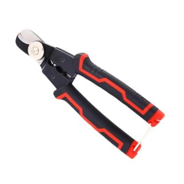 Imagem de Fenteer Alicate de corte de fios resistente, portátil, com cabo antiderrapante, ferramenta manual multiuso para cabos elétricos, uso doméstico e trabalho ao