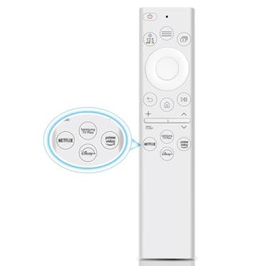 Imagem de Substituição para Samsung Frame TV Remote, BN59-01385A para 2018-2025 All Samsung Frame Smart TV Series: Neo, OLED, QLED, Crystal UHD, Moldura, Serif, Terraço, Sero, Micro LED, Monitor