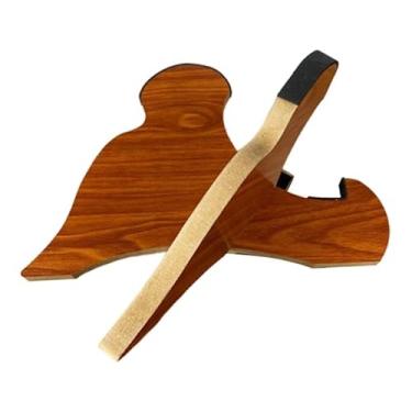 Imagem de Dynwave Suporte de chão para prancha de madeira organizador portátil para presente resistente faça você mesmo fácil configuração suporte de exibição de, Style D