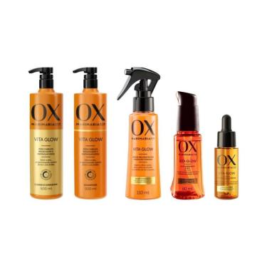 Imagem de Kit Ox Vita Glow Mari Maria Cond+Shampoo+Serum+Oleo+Tonico