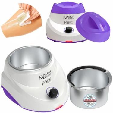 Imagem de Termocera Mega Bell 500g +Refil Alumínio, Lilas, Bivolt - 110V ou 220V