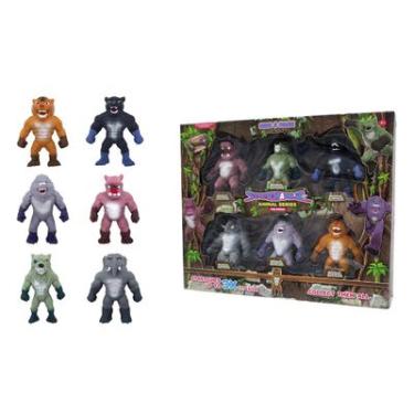Imagem de STRETCHAPALZ PACK COM 6 MINI ANIMAL 3515 - Sunny Brinquedos
