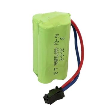 Imagem de Ni-cd 4,8 V 700 mAh bateria de substituição para carro funciona RC Stunt Cars e outros produtos de controle de rádio