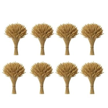 Imagem de Enfeites Para Festa Junina - 400 Hastes De Trigo Seco Natural Para DecoraçãO De Mesa, Arranjo RúStico Elegante Para Arraiá (08 Maços (320 Hastes))