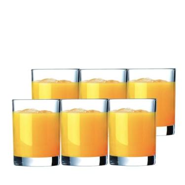 Imagem de Arcoroc, Jogo de Copo Princesa Baixo, Kit de Copo de Vidro Temperado 6pcs, 320ml