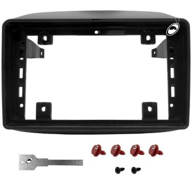 Imagem de Moldura De Painel 2 Din 9 Polegadas Mobi Preto