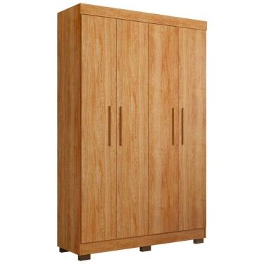 Imagem de Guarda Roupa Roupeiro Flórida 4 Portas 3 Gavetas Tigus Baby Amadeirado