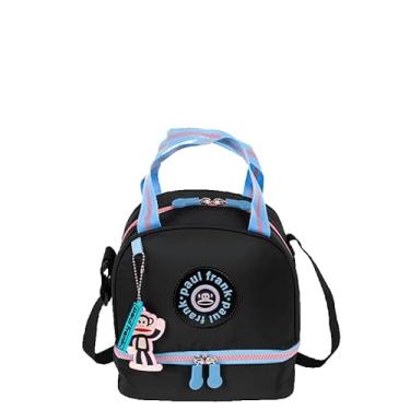 Imagem de Lancheira Sestini Térmica Paul Frank Preto e Rosa 76299-01