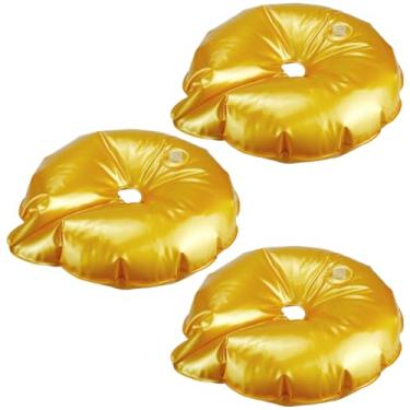 Imagem de Sacos de peso de água para arco de balão, base reutilizável, base de arco de balão, bolsa de água pesada para casamento, festa de aniversário, arco de pano de fundo, dourado, 3 peças
