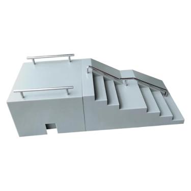 Imagem de Kokiya Rampa de skate de dedo, acessório portátil, brinquedo multifuncional e para coordenação, Escadaria