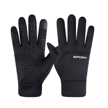 Imagem de Luvas para tela sensível ao toque – Luvas térmicas de inverno para smartphone para homens e mulheres, para ciclismo, fitness e treinamento (HUCP-ST-01-QZ-HEI-L1)
