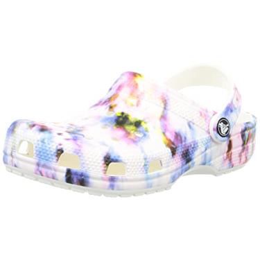 Imagem de Sandália crocs classic tie dye graphic clog garnet/multi