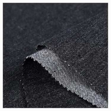 Imagem de 50 × 150 Cm Tecido De Algodão Jeans Tecido De Roupas De Boneca Para Vestidos De Boneca Jaquetas Suprimentos De Costura Em 6 Cores(Black,5x1.5M)