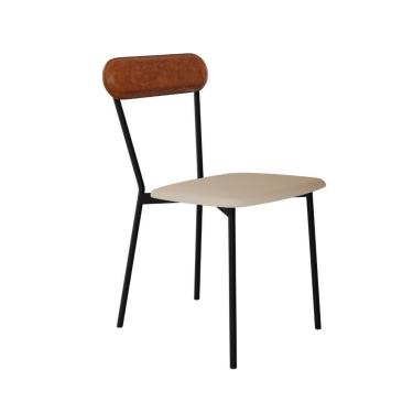 Imagem de Cadeira Vintage Emília Fixa C-4 Pes 450 X 505 X 810 Mm C-1 Un.cy.areialgt-cn.cml Areia Lgt-cn.caramelo