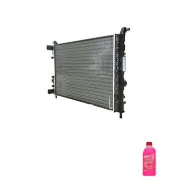 Imagem de Kit Radiador Uno 1.0 Fire Flex 01/08 Com Ar + Aditivo Radiador Rosa Pronto Uso