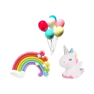 Imagem de Decorações De Festa De Aniversário De Unicórnio Para Meninas, Pratos, 