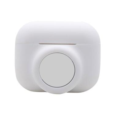 Imagem de Dpofirs Capa de Fone de Ouvido 2 Em 1, Capa Protetora de Silicone Preto Lavável Resistente a Choques Com Cobertura Total para Fones de Ouvido Pro, Com Espaço Dedicado para Localizador (type8)