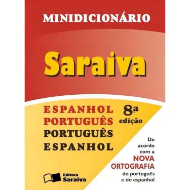 Imagem de Minidicionario Saraiva: Esp./ Portugues - 08Ed/