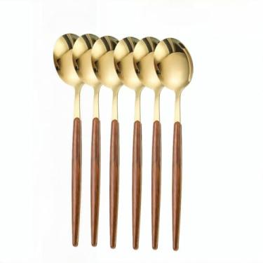 Imagem de Kit Talheres – Aço Inoxidável para Mesa Posta(KIT 6 PEÇAS - COLHER DE SOPA)