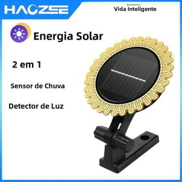 Imagem de Sensor De Chuva Inteligente Haozee Tuya Zigbee À Prova d'Água Para Ext