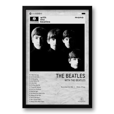 Imagem de Quadro Álbum Spotify With the Beatles - The Beatles - 40x60cm