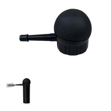 Imagem de RyanDesign Aplicador de pulverizador de fibra capilar, dispensador profissional para fibras de queratina e pó espessante, bocal antivazamento preciso para queda de cabelo, queda de cabelo e barba