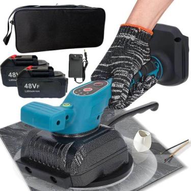 Imagem de Maquina De Assentar Piso Porcelanato Ceramica Azulejo Vidro Chao Profi