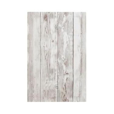 Imagem de Tulpock Capa de interruptor de luz de cabine de madeira branca e cinza rústica decorativa country casa de fazenda cinza placa de parede única em branco Switchpalte tomada elétrica para banheiro