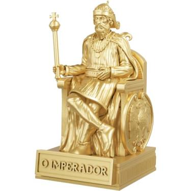 Imagem de Estátua O Imperador - Arcano Maior de Tarot (Cor Ouro)