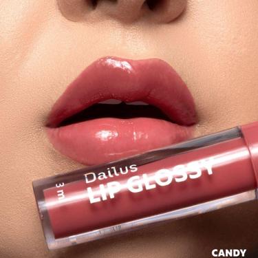 Imagem de Lip Glossy 5g Dailus Brilho Intenso e Toque Suave Para Seus Lábios Candy
