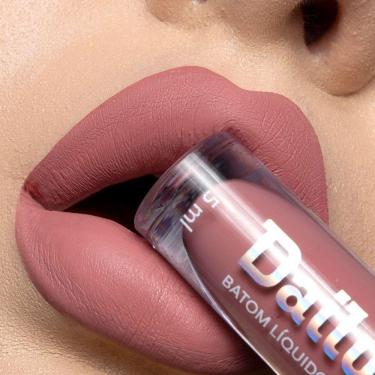 Imagem de Batom Líquido Matte 4g Dailus Acabamento Matte Perfeito e Alta Fixação Nude