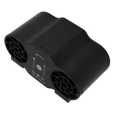 Imagem de Generic Ventilador de Cintura Portátil, Ventilador Confortável Com Clipe de Cintura Recarregável por USB para Acampar Ao Ar Livre (5000mah)