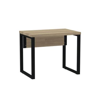 Imagem de Mesa Escritório 900x600x750mm M900pe40tub Noce Naturalle-preto