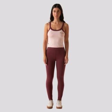 Imagem de Calça Legging Fila Life Core Feminino Vinho-Feminino